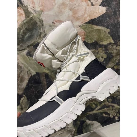 New Free People Hunter Recycled Poly Snow Boots White Size 11 - Picture 6 of 8